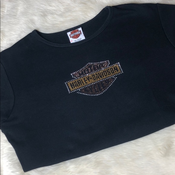 Harley-Davidson Tops - Crystal Harley Davidson Tee